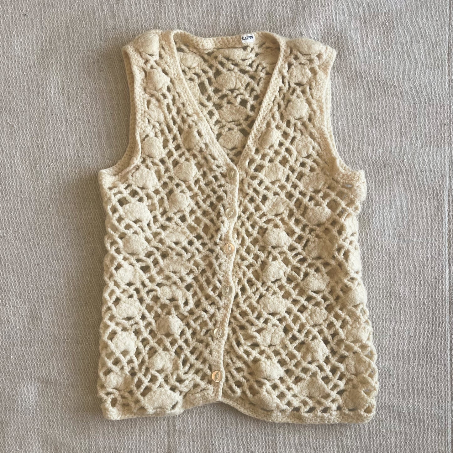 handmade crochet vest | 4