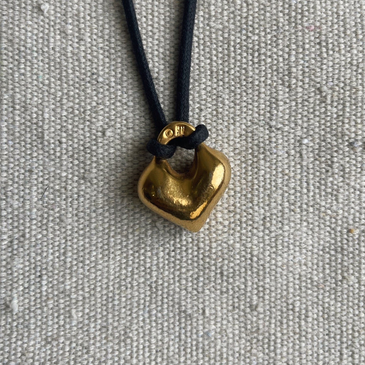 artisan heart pendant necklace