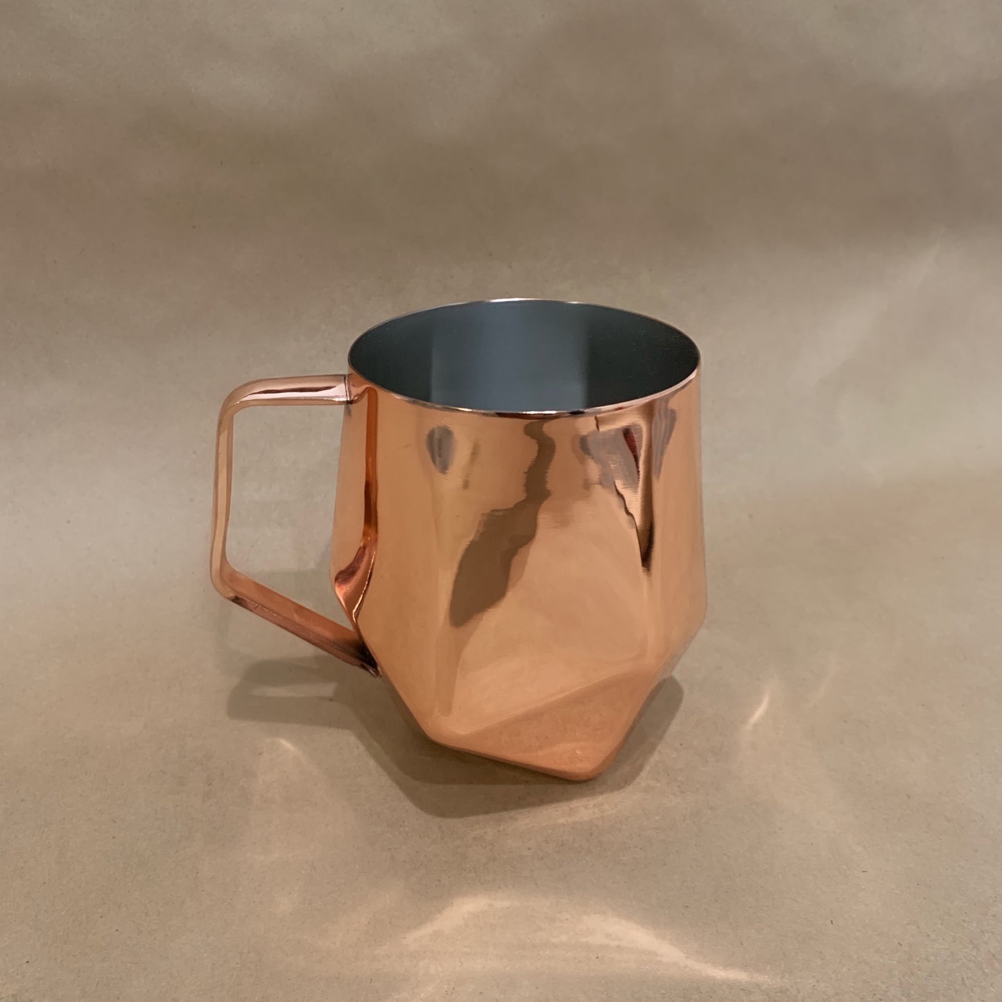 Faceted Moscow Mule Mug